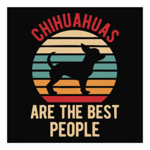 Lustige Chihuahua-Hunde-Geschenk Fotodruck