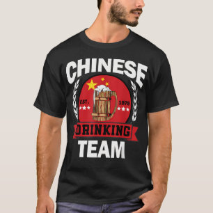 Lustige chinesische Trinkmannschaft Lustige chines T-Shirt
