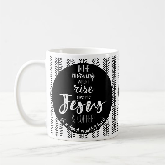 Lustige christliche Tasse (Links)