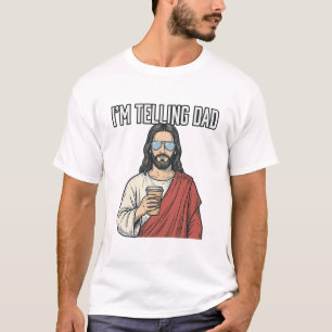 Lustige christliche Vater-Zitate Vintage T-Shirt
