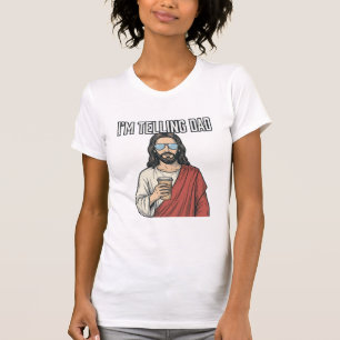 Lustige christliche Vater-Zitate Vintage T-Shirt