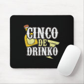 Lustige Cinco-De-Mayo-Drinko-Feier Mousepad (Mit Mouse)