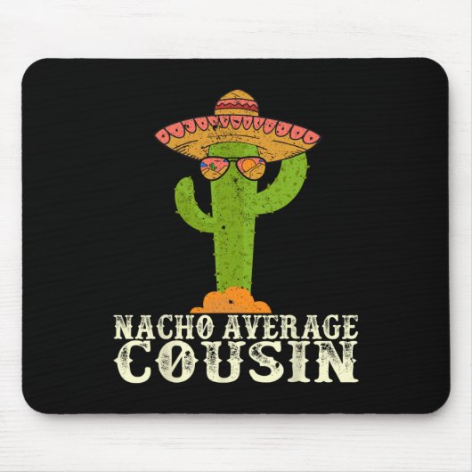 Lustige Cinco De Mayo Fiesta Meme-Spruch Nacho Ave Mousepad (Vorne)