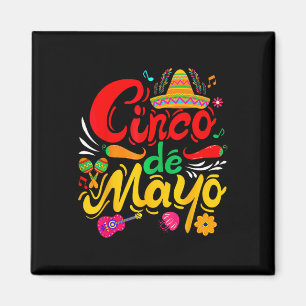 Lustige Cinco De Mayo Mexikanische Fiesta-Party 5 Magnet