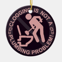 Lustige Clogger Verstopfung