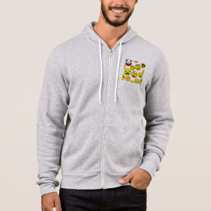 lustige Clown Emojis Hoodie