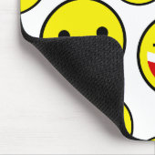 lustige Clown Emojis Mousepad (Ecke)