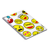 lustige Clown Emojis Notizblock (Rechte Seite)