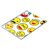 lustige Clown Emojis Notizblock (Linke Seite)