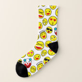 lustige Clown Emojis Socken (Links - Außen)