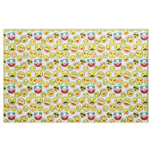 lustige Clown Emojis Stoff (Fat Quarter (45,7 x 55,9 cm))