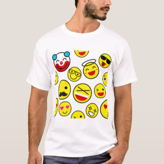 lustige Clown Emojis T-Shirt