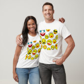 lustige Clown Emojis T-Shirt (Unisex)