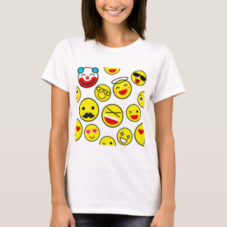 lustige Clown Emojis T-Shirt
