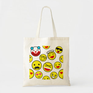 lustige Clown-Emojis Tragetasche