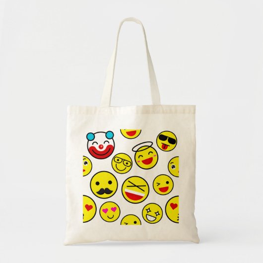 lustige Clown Emojis Tragetasche (Vorne)