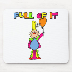 Lustige Clown-T-Shirts und Geschenke Mousepad