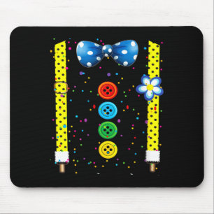 Lustige Clownkostüme für Damen für Kinderkarneval Mousepad