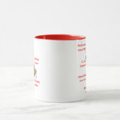 Lustige Cockapoo-Anatomie - Einzigartiges Valentin Tasse (Zentrum)