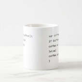 Lustige Coding var coffee = new Coffee() Programmi Kaffeetasse (Mittel)