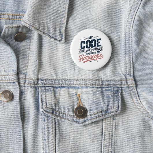 Lustige Coding-Zitat AI-Programmierer-Design Button (Beispiel)