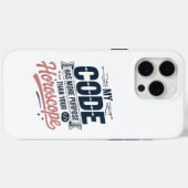 Lustige Coding-Zitat AI-Programmierer-Design Case-Mate iPhone Hülle (Rückseite (Horizontal))
