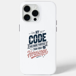 Lustige Coding-Zitat AI-Programmierer-Design iPhone 15 Pro Max Hülle