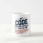 Lustige Coding-Zitat AI-Programmierer-Design Kaffeetasse (Mittel)