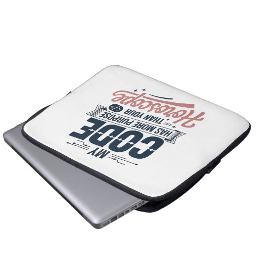 Lustige Coding-Zitat AI-Programmierer-Design Laptopschutzhülle (Vorne Knopf)
