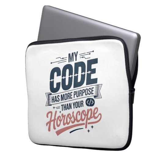 Lustige Coding-Zitat AI-Programmierer-Design Laptopschutzhülle (Vorderseite Links)
