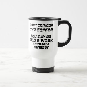 Lustige coffeecups reisebecher