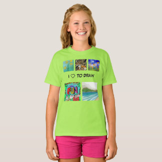Lustige Comic-Illustration der Zusammengehörigkeit T-Shirt