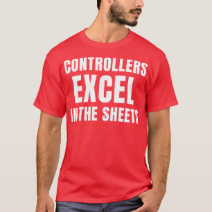 Lustige Controller zeichnen sich durch Tabellenkal T-Shirt