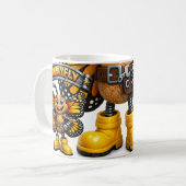Lustige Corky Fliege Kaffeetasse (Vorderseite Links)