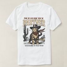 Lustige Cowboy-Katze – Meowdy Partner Western-Katz