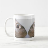 Lustige Creepy Fisch-Kopf-Monster-Kaffee-Tasse Kaffeetasse (Links)