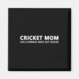 Lustige Cricket-Mutter Cricket-Mama Magnet