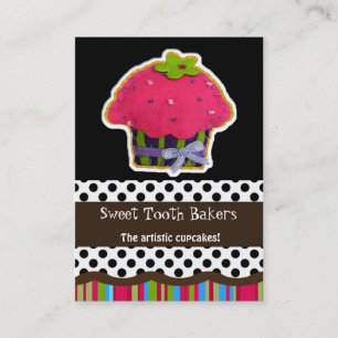 lustige Cupcake Business Cards Visitenkarte