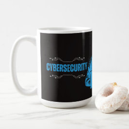 Lustige Cybersicherheits-Kaffeetasse für Männer Tr Kaffeetasse