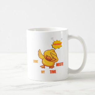Lustige Dabbing-Enten-Tasse   "Vergeuden Sie nicht Kaffeetasse