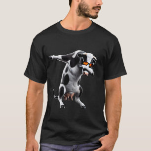 Lustige Dabbing-Kuh-Farm Dab Spaß-Tierliebhaber-Ta T-Shirt