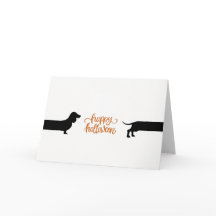 Lustige Dackel Halloween