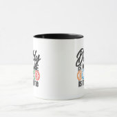 Lustige Daddy Bingo Wortkunst Tasse (Zentrum)