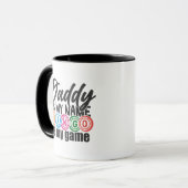 Lustige Daddy Bingo Wortkunst Tasse (Vorderseite Links)