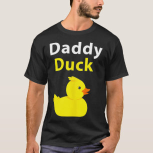 Lustige Daddy-Ente Gummiente T-Shirt
