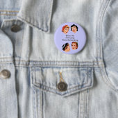 Lustige Damen Button (Beispiel)