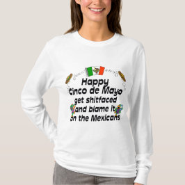 Lustige Damen Cinco Des Mayo T-Shirt