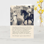 Lustige Darcy Pride and Prejudice Jane Austen Kart Karte (Gelbe Blume)