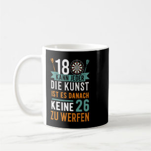 Lustige Darts 180 Sagen Dart Spieler Kaffeetasse