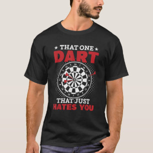 Lustige Darts-Probleme Dartboard Spaß T-Shirt